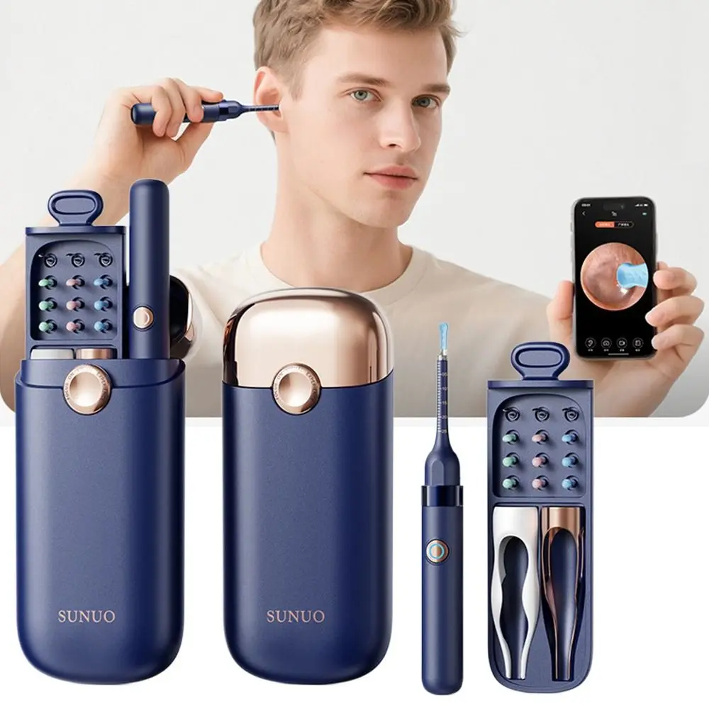 Hot EarSight Plus Smart Visual Ear Cleaner 6 LED Lights 1080P Earpicks with tweezer Ear Wax Removal Cleaner Ear Care
Hot EarSight Plus Smart Visual Ear Cleaner 6 LED Lights 1080P Earpicks with tweezer Ear Wax Removal Cleaner Ear Care