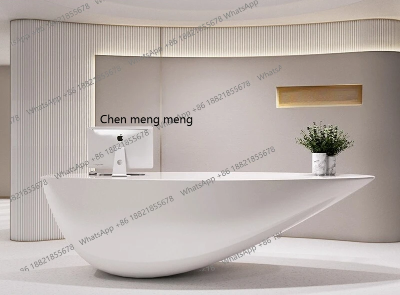Paint Shaped Front Desk Shape Reception Desk, Barber Shop checkout page
Paint Shaped Front Desk Shape Reception Desk, Barber Shop checkout page