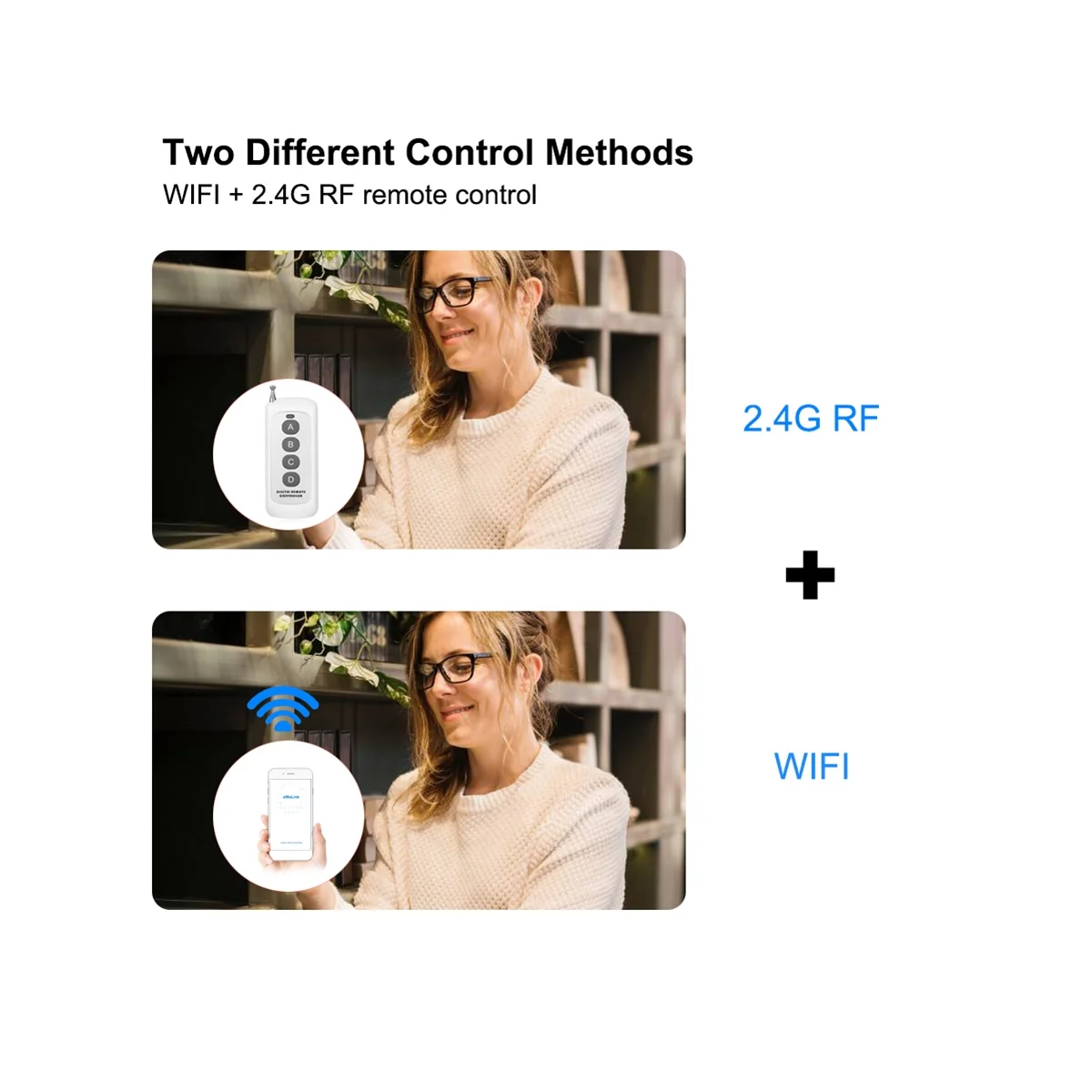 Smart WiFi Bluetooth Switch Relay Module+Remote 7-32V on Off Controller 4CH 2.4G WiFi Remote for Alexa
Smart WiFi Bluetooth Switch Relay Module+Remote 7-32V on Off Controller 4CH 2.4G WiFi Remote for Alexa