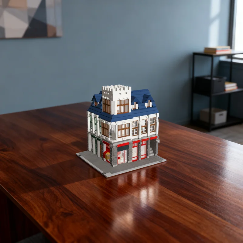 6801 деталь MOC: Модульный угловой здание-конструктор, модель городской улицы 56, блоки для сборки, подарок своими руками, креативный коллекционный декор, премиум-класс для взрослых и детей
6801 деталь MOC: Модульный угловой здание-конструктор, модель городской улицы 56, блоки для сборки, подарок своими руками, креативный коллекционный декор, премиум-класс для взрослых и детей