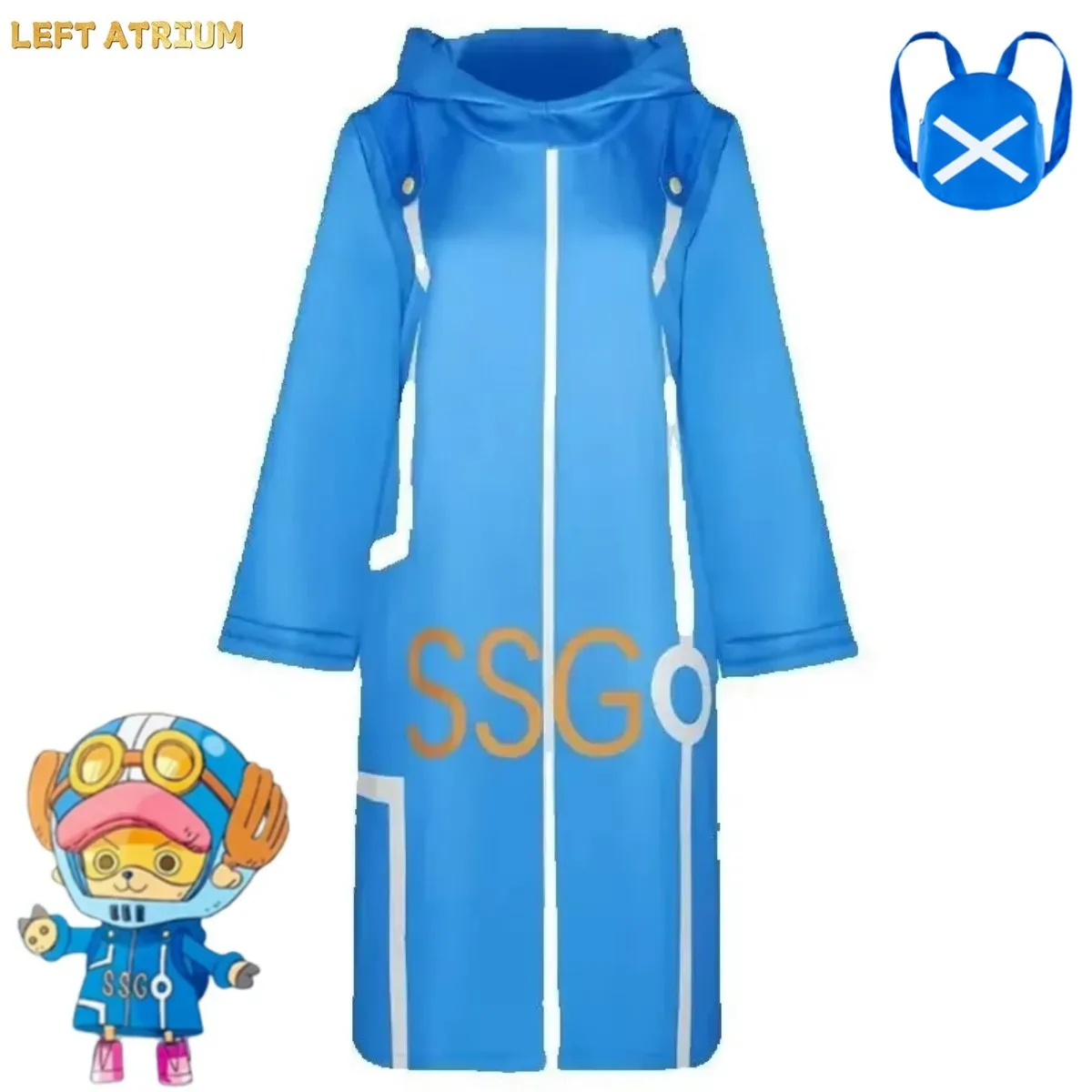 Movies Turtle Island Tony Tony Chopper Thousand Sunny Cosplay Costume Blue Hooded Robe Coat Backpack Boy Girl Christmas Suit
Movies Turtle Island Tony Tony Chopper Thousand Sunny Cosplay Costume Blue Hooded Robe Coat Backpack Boy Girl Christmas Suit