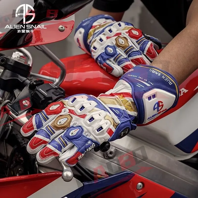Motorcycle Genuine Leather Gloves Carbon Fiber Protective Long Motorcycle Gear Off-Road Riding Professional Track Racing Gloves
Motorcycle Genuine Leather Gloves Carbon Fiber Protective Long Motorcycle Gear Off-Road Riding Professional Track Racing Gloves