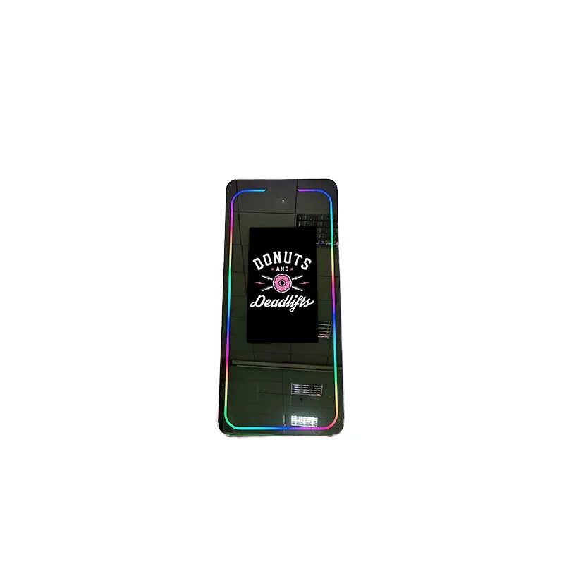 ZJW high-quality hot selling customized products Tempered Glass Infinity Mirror Photo Booth Mini Video Booth With Full Body Stro
ZJW high-quality hot selling customized products Tempered Glass Infinity Mirror Photo Booth Mini Video Booth With Full Body Stro