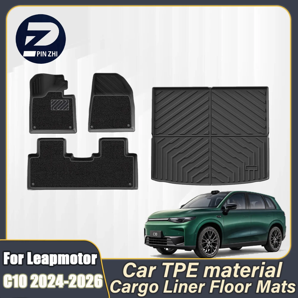Left Drive For Leapmotor LEAPMOTOR C10 2024 2025 2026 Car Floor Mats Protective Pad All Weather Waterproof Cargo Liner Trunk Mat
Left Drive For Leapmotor LEAPMOTOR C10 2024 2025 2026 Car Floor Mats Protective Pad All Weather Waterproof Cargo Liner Trunk Mat