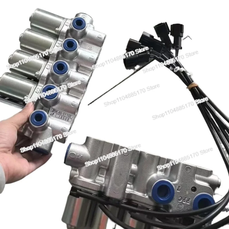 For 206-60-51101 209-60-77240 Pc200-6 Excavator Accessories Electromagnetic Valve Assembly
For 206-60-51101 209-60-77240 Pc200-6 Excavator Accessories Electromagnetic Valve Assembly