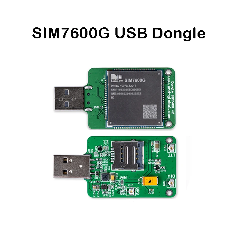 USB-ключ SIMCOM SIM7600G, LTE Cat1 модуль B1/B2/B3/B4/B5/B7/B8/B12/B13/B18/B19/B20/B25/B26/B28/B66 B34/b38/B39/B40/B41
USB-ключ SIMCOM SIM7600G, LTE Cat1 модуль B1/B2/B3/B4/B5/B7/B8/B12/B13/B18/B19/B20/B25/B26/B28/B66 B34/b38/B39/B40/B41