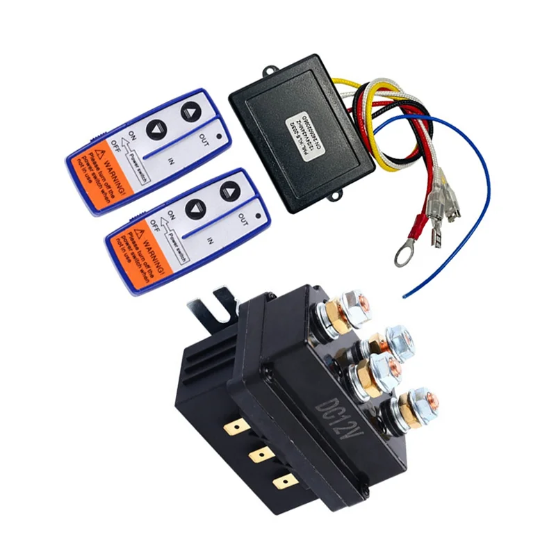 High Quality 12V 500A Winch Relay 4450 Set With 2 Remote Controls + Controller + Relay Set
High Quality 12V 500A Winch Relay 4450 Set With 2 Remote Controls + Controller + Relay Set