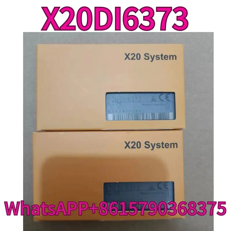 The new X20DI6373 module has a one-year warranty and can be shipped quickly
The new X20DI6373 module has a one-year warranty and can be shipped quickly