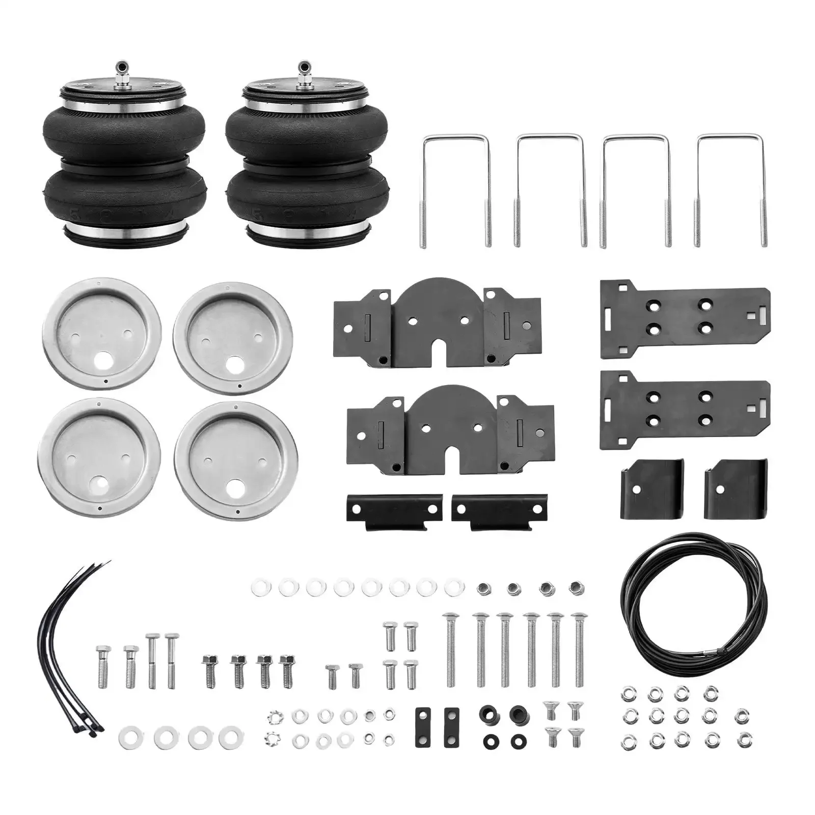 Air Bag Suspension Kit, Air Springs Suspension Bag Kit Compatible with 2019-2023 Chevrolet Silverado 1500
Air Bag Suspension Kit, Air Springs Suspension Bag Kit Compatible with 2019-2023 Chevrolet Silverado 1500