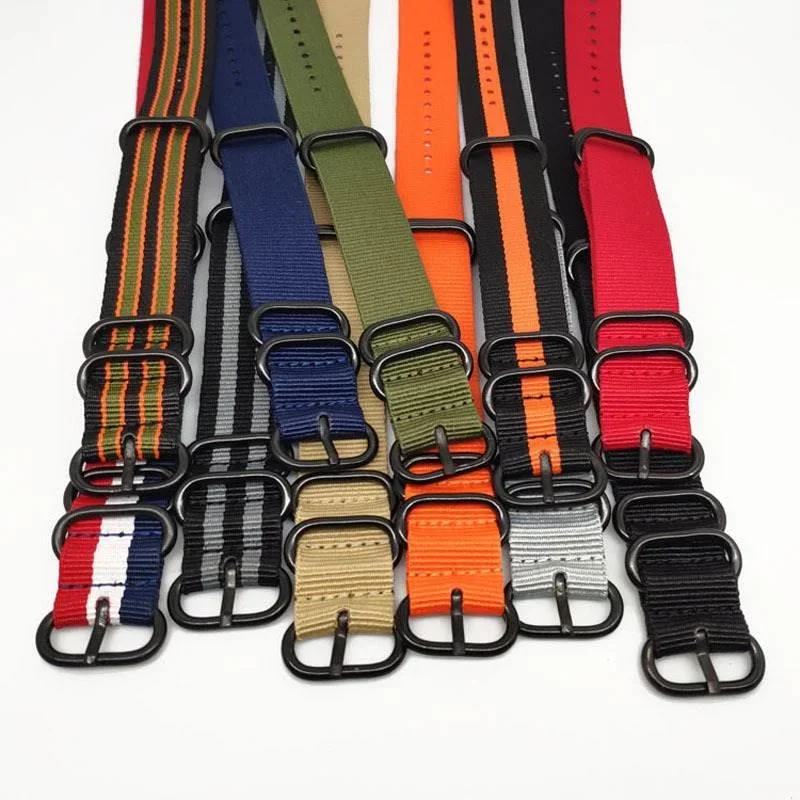 Heavy Duty Nylon Strap 20mm 22mm Stripe Waterproof Stainless Steel Ring Buckle Replace Bracelet Band Watch Accessories for Seiko
Heavy Duty Nylon Strap 20mm 22mm Stripe Waterproof Stainless Steel Ring Buckle Replace Bracelet Band Watch Accessories for Seiko