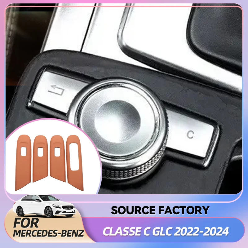 Interior Stickers For Mercedes Benz C Class GLC W206 X254 2022-2024 Leather Brown Car Window Lift Panel Cover Trim Sticker Car A
Interior Stickers For Mercedes Benz C Class GLC W206 X254 2022-2024 Leather Brown Car Window Lift Panel Cover Trim Sticker Car A