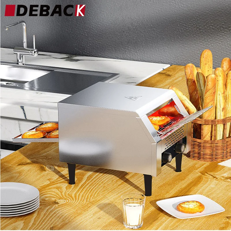 Commercial High Efficiency Stainless Steel Chain Toaster Oven New Bread Hamburger Heater for Breakfast Service Hotels
Commercial High Efficiency Stainless Steel Chain Toaster Oven New Bread Hamburger Heater for Breakfast Service Hotels