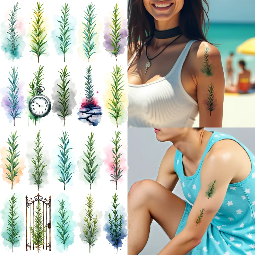 9pcs Temporary Tattoo Herbal Patterns Temporary Tattoo Stickers Decorative Plants Waterproof Long-lasting Body Stickers
9pcs Temporary Tattoo Herbal Patterns Temporary Tattoo Stickers Decorative Plants Waterproof Long-lasting Body Stickers