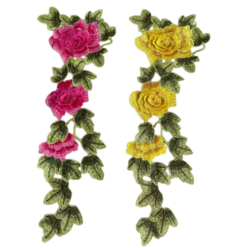 2PCS Embroidery Rose Flower Sew On Patch Dress Hat Bag Jeans Applique Crafts Clothing
2PCS Embroidery Rose Flower Sew On Patch Dress Hat Bag Jeans Applique Crafts Clothing