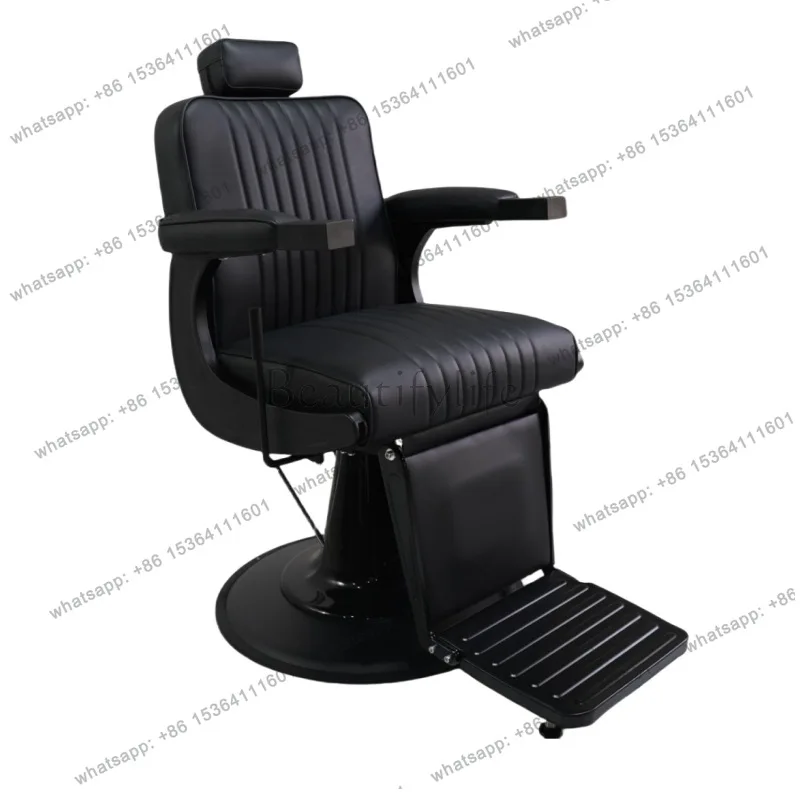 High-end hair salon chair special hair cutting chair can be rotated and lifted
High-end hair salon chair special hair cutting chair can be rotated and lifted