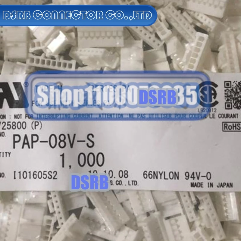 100pcs/lot PAP-08V-S Plastic shell 8P 2.0MM legs width 100% New and Original connector new original
100pcs/lot PAP-08V-S Plastic shell 8P 2.0MM legs width 100% New and Original connector new original