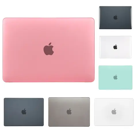 Funda de portátil para nuevo MacBook Pro 14 2023 para MacBook M3 M2 M1 Chip Pro 16 Funda 2022 2020 Air 13 13,6 15 Accesorios de cubierta