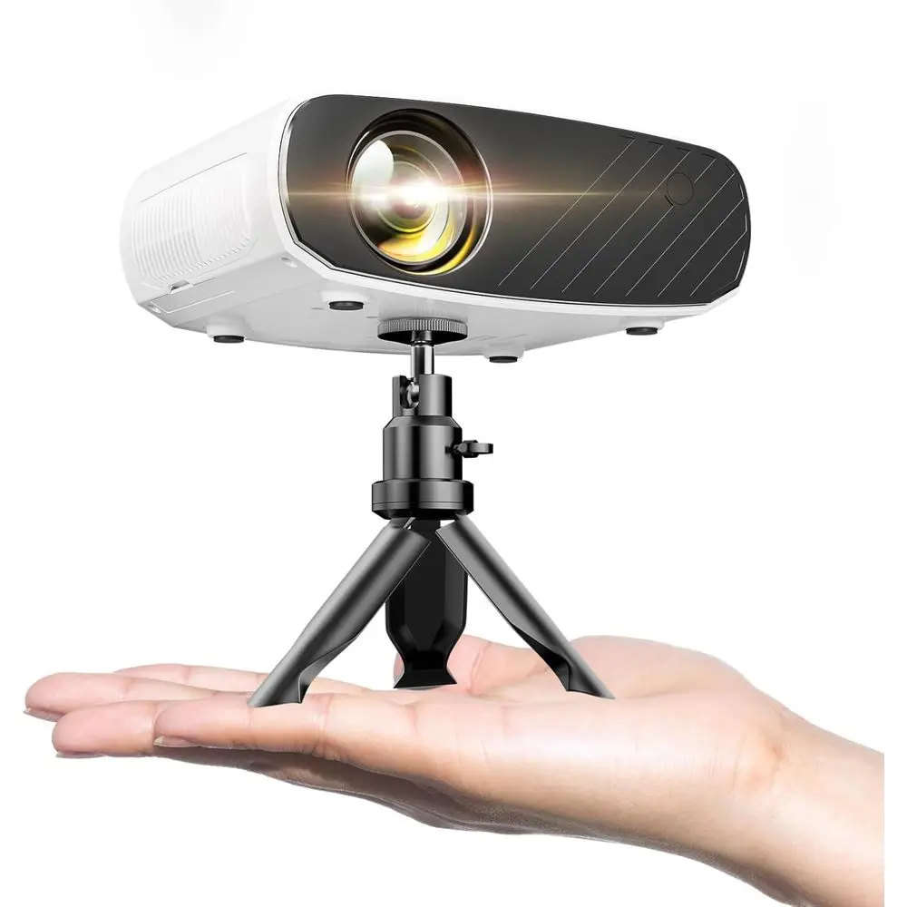 Portable 1080P HD Outdoor Movie Projector with Tripod, Compatible for Android/iOS/Windows/TV Stick/HDMI/USB
Portable 1080P HD Outdoor Movie Projector with Tripod, Compatible for Android/iOS/Windows/TV Stick/HDMI/USB