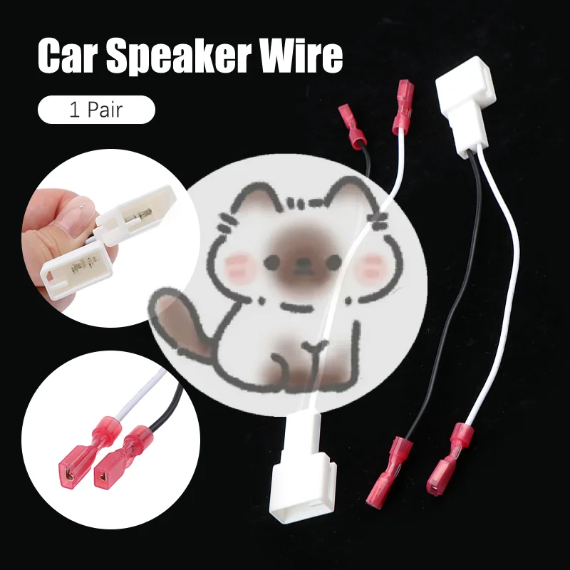 High quality1Pair Car Tweeter Dash Front Speaker Wire Harness Adapter Cable Connector Wiring Cable For Camry Scion
High quality1Pair Car Tweeter Dash Front Speaker Wire Harness Adapter Cable Connector Wiring Cable For Camry Scion