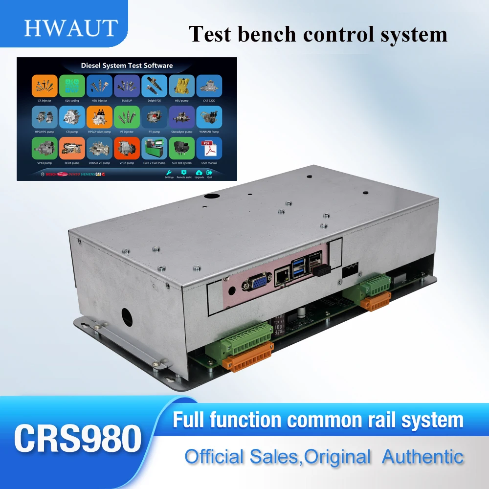 High Pressure Common Rail Control System Simulator Tester For Bosch CAT HEUI EUI Denso ECD Injector Diesel Bench Software CRS980
High Pressure Common Rail Control System Simulator Tester For Bosch CAT HEUI EUI Denso ECD Injector Diesel Bench Software CRS980