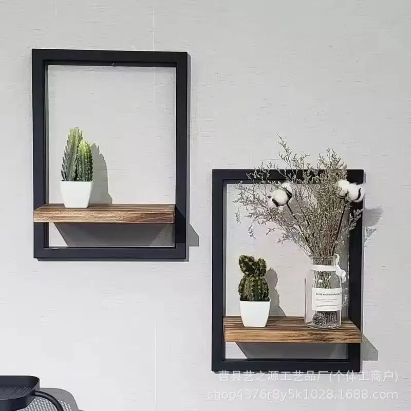 Cross-border wooden wall rack Creative square wall rack Living room European and American with border wooden wall storage rack
Cross-border wooden wall rack Creative square wall rack Living room European and American with border wooden wall storage rack