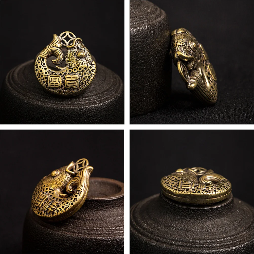 3 pcs Brass Fish Keychain Ring Creative Hanging Ornament Fashion Pendant Student Bag Jewelry Accessory Lightweight
3 pcs Brass Fish Keychain Ring Creative Hanging Ornament Fashion Pendant Student Bag Jewelry Accessory Lightweight