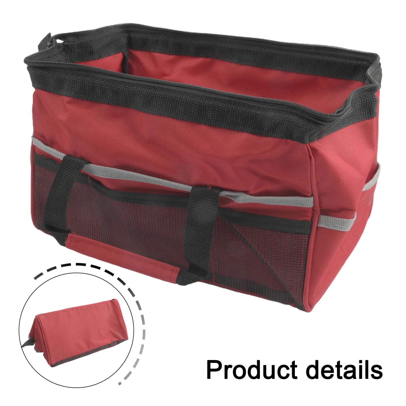 Canvas Storage Electrician Bag Home Maintenance 600D Oxford Material Easy Access Large Storage Space Multiple Pockets
Canvas Storage Electrician Bag Home Maintenance 600D Oxford Material Easy Access Large Storage Space Multiple Pockets