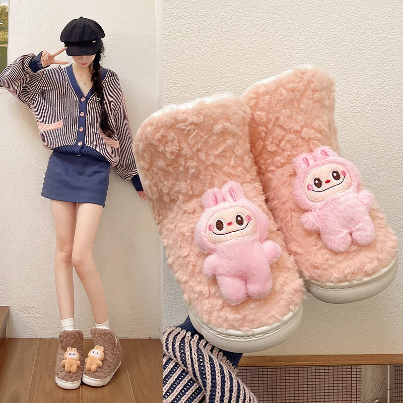 Женские теплые зимние ботинки, уличная повседневная обувь, универсальная и модная.
Женские теплые зимние ботинки, уличная повседневная обувь, универсальная и модная.