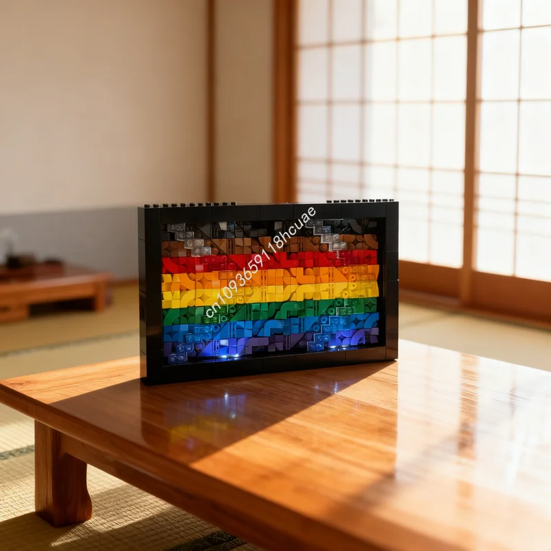 577 шт. MOC, больше цветов, модель флага гордости, строительные блоки, архитектурные игрушки, рождественские подарки, сделай сам, сборная идея, творческое образование
577 шт. MOC, больше цветов, модель флага гордости, строительные блоки, архитектурные игрушки, рождественские подарки, сделай сам, сборная идея, творческое образование