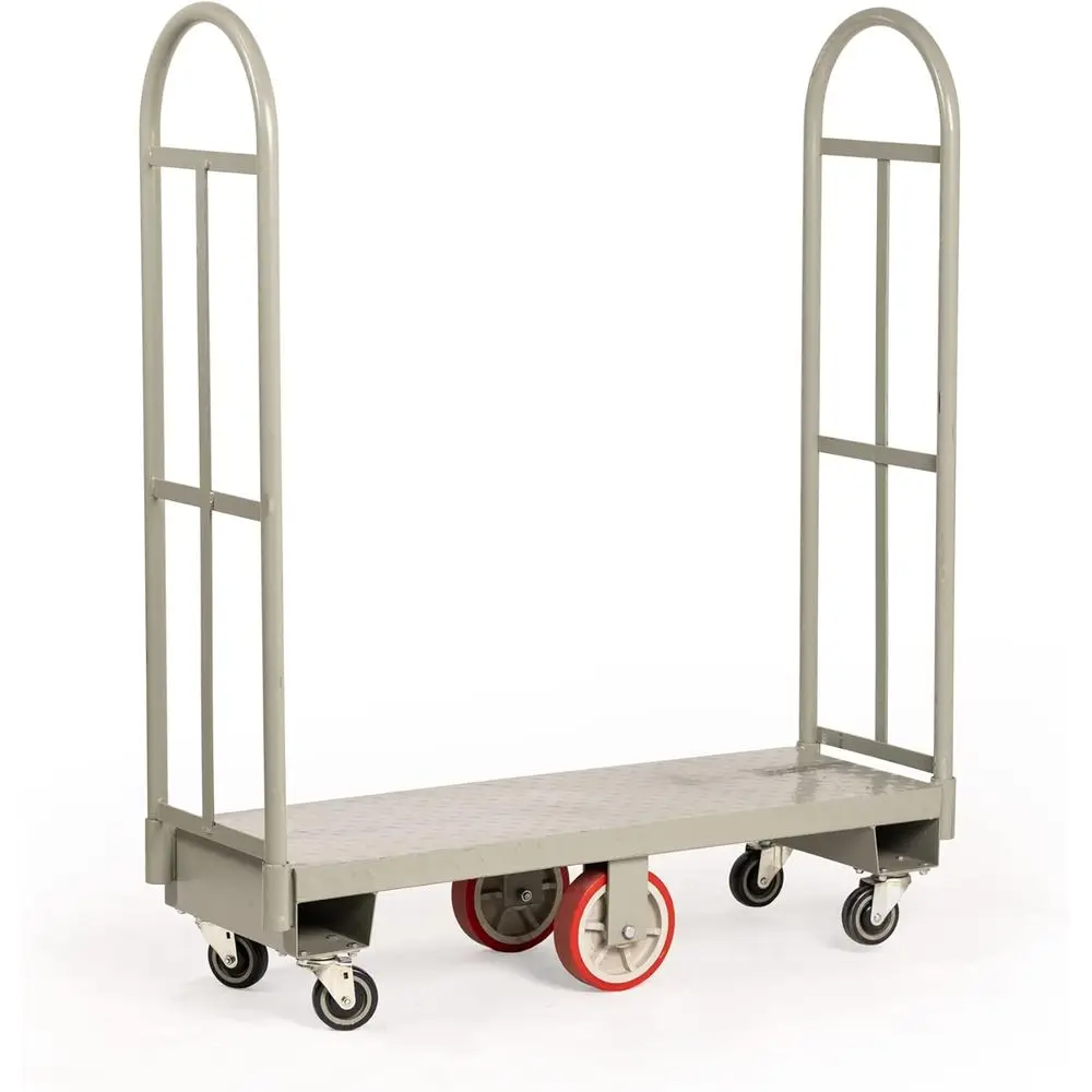 Heavy-Duty 16x48 U-Boat Platform Truck with Thick Steel Deck and Dual Removable Handles, Holds 2,000 lbs
Heavy-Duty 16x48 U-Boat Platform Truck with Thick Steel Deck and Dual Removable Handles, Holds 2,000 lbs