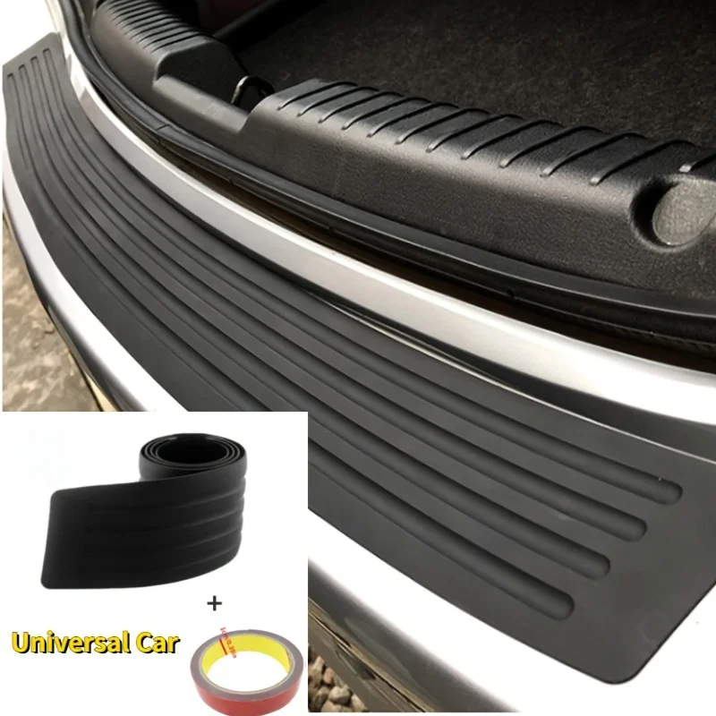 Universal Car Rear Bumper Protector Sticker Trunk Sill Grard Rubber Strip Cover Protection Sticker Cars And Anti-scratch Pads
Universal Car Rear Bumper Protector Sticker Trunk Sill Grard Rubber Strip Cover Protection Sticker Cars And Anti-scratch Pads