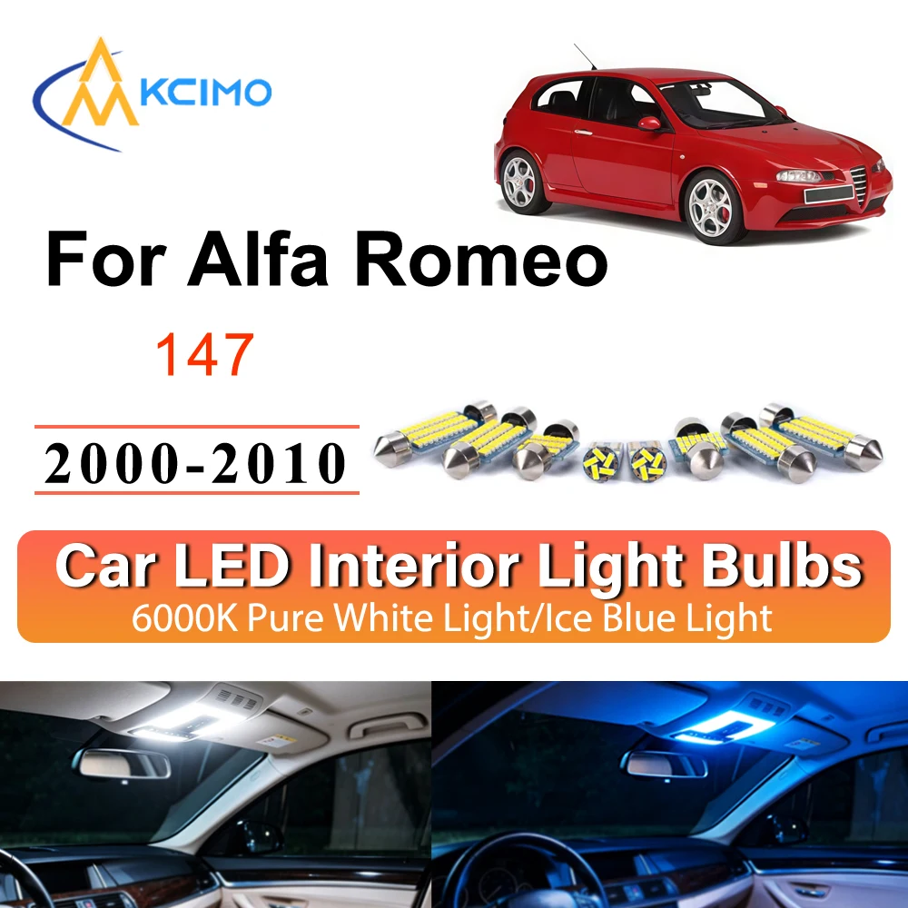 Interior LED Lighting Kit No Wiring For Alfa Romeo 147 2000-2010 Car Lamp Footwell Dash Light Auto Accessories
Interior LED Lighting Kit No Wiring For Alfa Romeo 147 2000-2010 Car Lamp Footwell Dash Light Auto Accessories