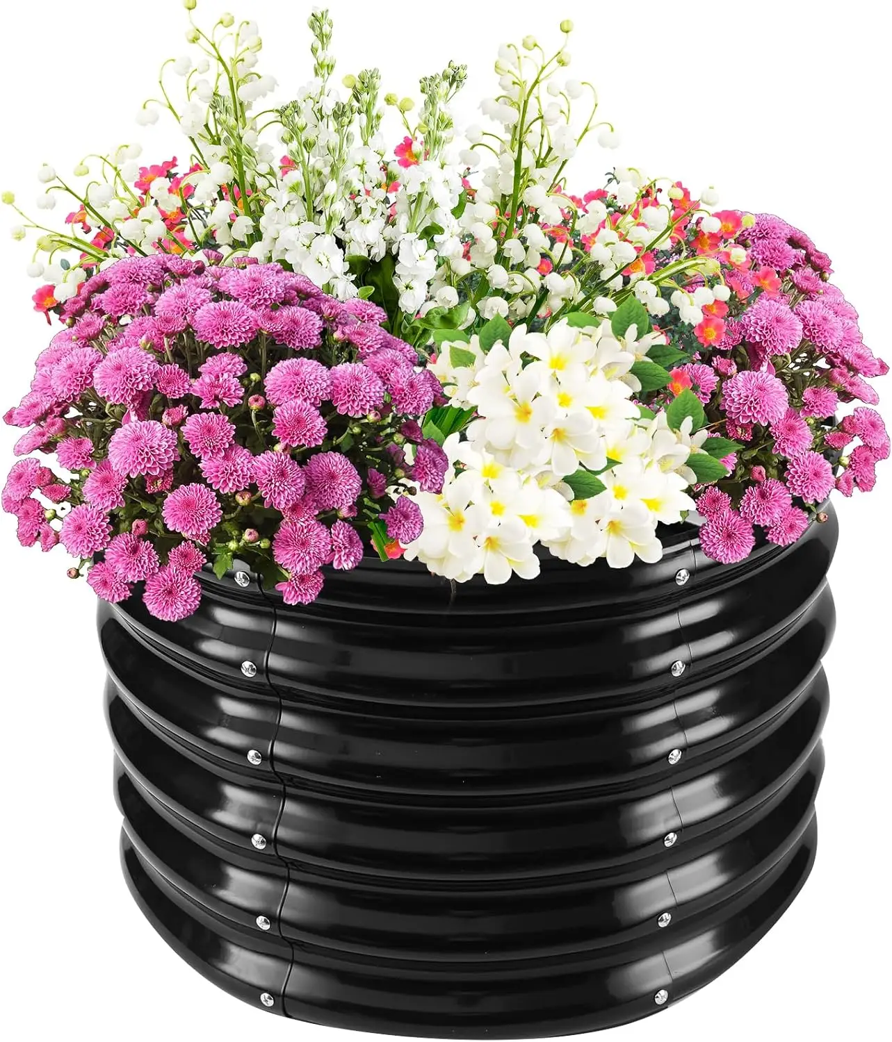 17" Tall Elevated Round Metal Rised Garden Bed- 2'x2' in Size and 0.8MM Thick Durable Planter Box for Vegetables Flowers
17" Tall Elevated Round Metal Rised Garden Bed- 2'x2' in Size and 0.8MM Thick Durable Planter Box for Vegetables Flowers