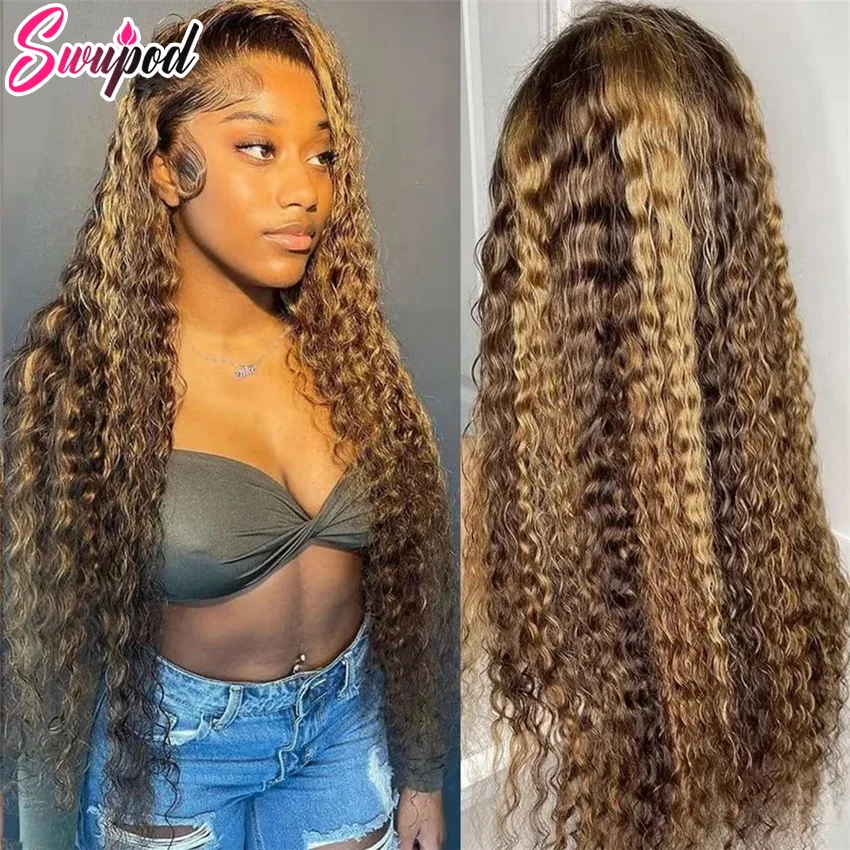 2024 New 13x4 13x6 HD Lace Front Wig for Women Kinky Curly Deep Wave Remy Human Hair P4/27 Ombre Brown Piano Highlight Glueless
2024 New 13x4 13x6 HD Lace Front Wig for Women Kinky Curly Deep Wave Remy Human Hair P4/27 Ombre Brown Piano Highlight Glueless
