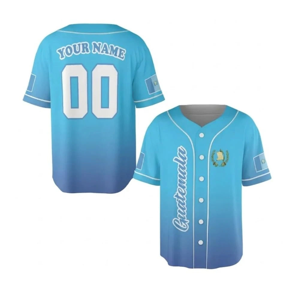 New Custom Guatemala Shirt - Guatemala Baseball Jersey Personalized Team Sports Uniform for Men Women Youthclothing
New Custom Guatemala Shirt - Guatemala Baseball Jersey Personalized Team Sports Uniform for Men Women Youthclothing