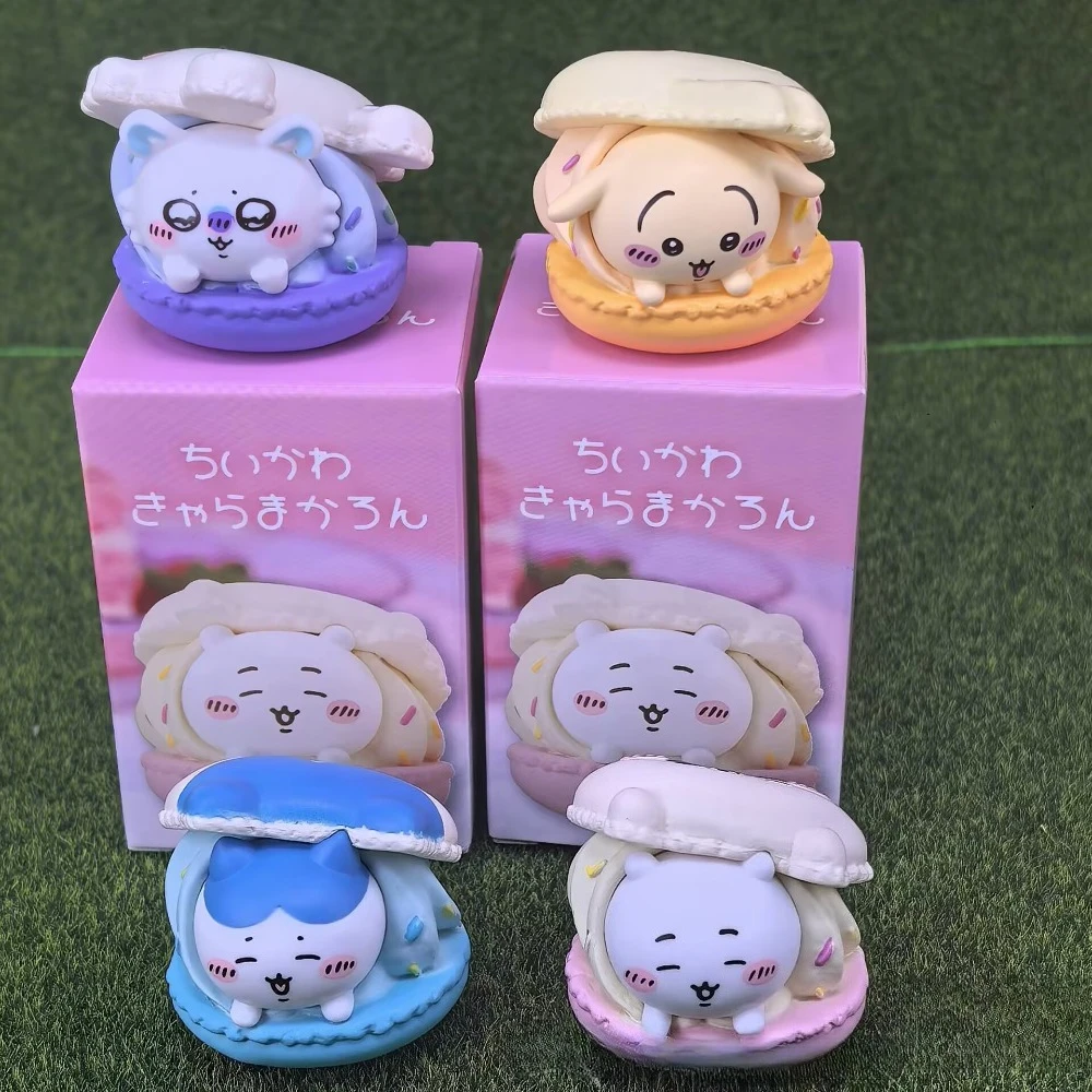 Chikawas Macaron Blind Box Figure Cute Usagi Hachiware Mini Figurine Perfect for Desk Decor Collecting Animethemed Mystery Box
Chikawas Macaron Blind Box Figure Cute Usagi Hachiware Mini Figurine Perfect for Desk Decor Collecting Animethemed Mystery Box
