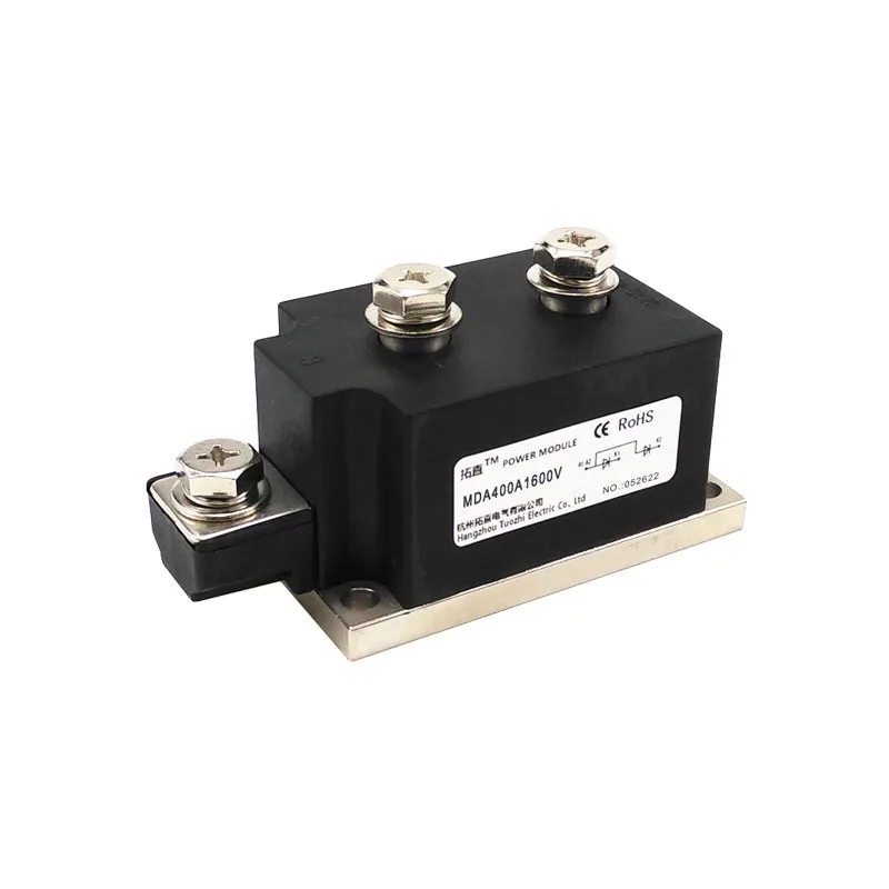 Антиспинтовой диод с общим анодом MDA400A800V1200V1600V2500V, один вход и два выхода, для взаимной зарядки противоположного тока
Антиспинтовой диод с общим анодом MDA400A800V1200V1600V2500V, один вход и два выхода, для взаимной зарядки противоположного тока