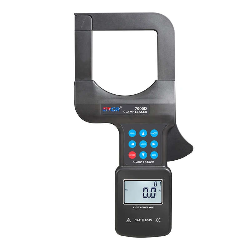 X ETCR7000D Multi-function Electrician Meter Large Caliber AC/DC Clamp Current Meter for High Current Test
X ETCR7000D Multi-function Electrician Meter Large Caliber AC/DC Clamp Current Meter for High Current Test