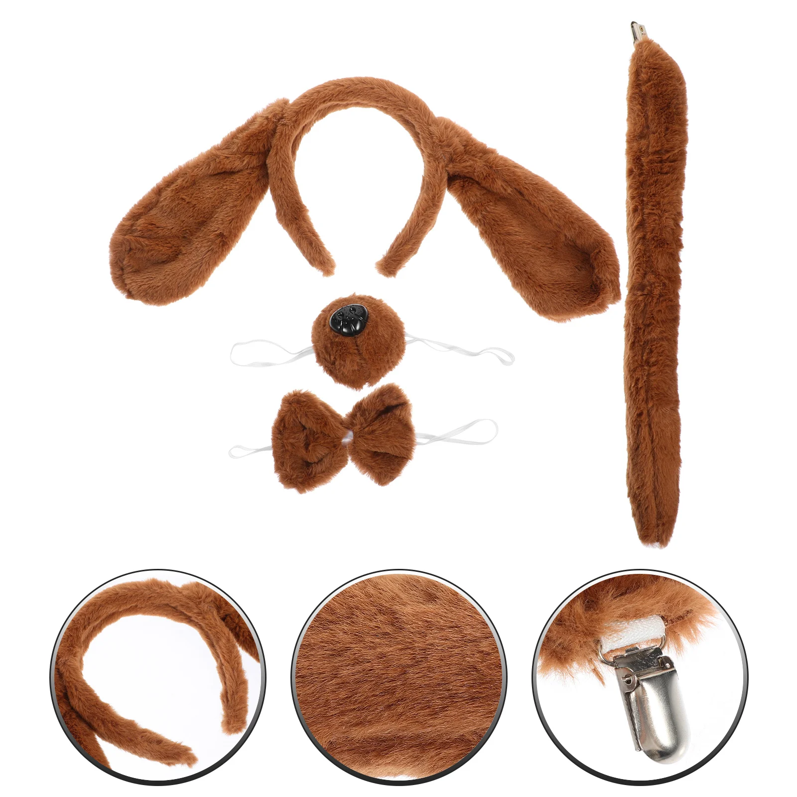 1Set Pet Dog Costume Kit Animal Headband Bowtie Tail Prop Halloween Cosplay Accessories Pet Dog Costume Set Party Headband
1Set Pet Dog Costume Kit Animal Headband Bowtie Tail Prop Halloween Cosplay Accessories Pet Dog Costume Set Party Headband