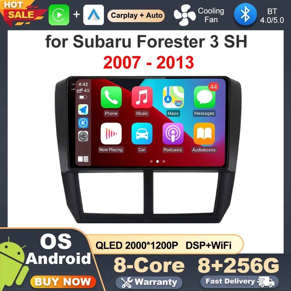 Android OS for Subaru Forester 3 SH 2007 - 2013 Car Video Multimedia Player GPS Navigation Android Auto Bluetooth 4G Accessories
Android OS for Subaru Forester 3 SH 2007 - 2013 Car Video Multimedia Player GPS Navigation Android Auto Bluetooth 4G Accessories