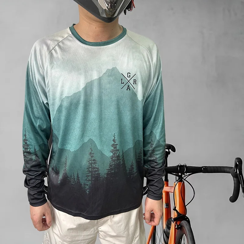 Loose riders jersey, mountain bike men's downhill jersey, DH cross-country enduro motorcycle jersey, BMX long-sleeved jersey
Loose riders jersey, mountain bike men's downhill jersey, DH cross-country enduro motorcycle jersey, BMX long-sleeved jersey