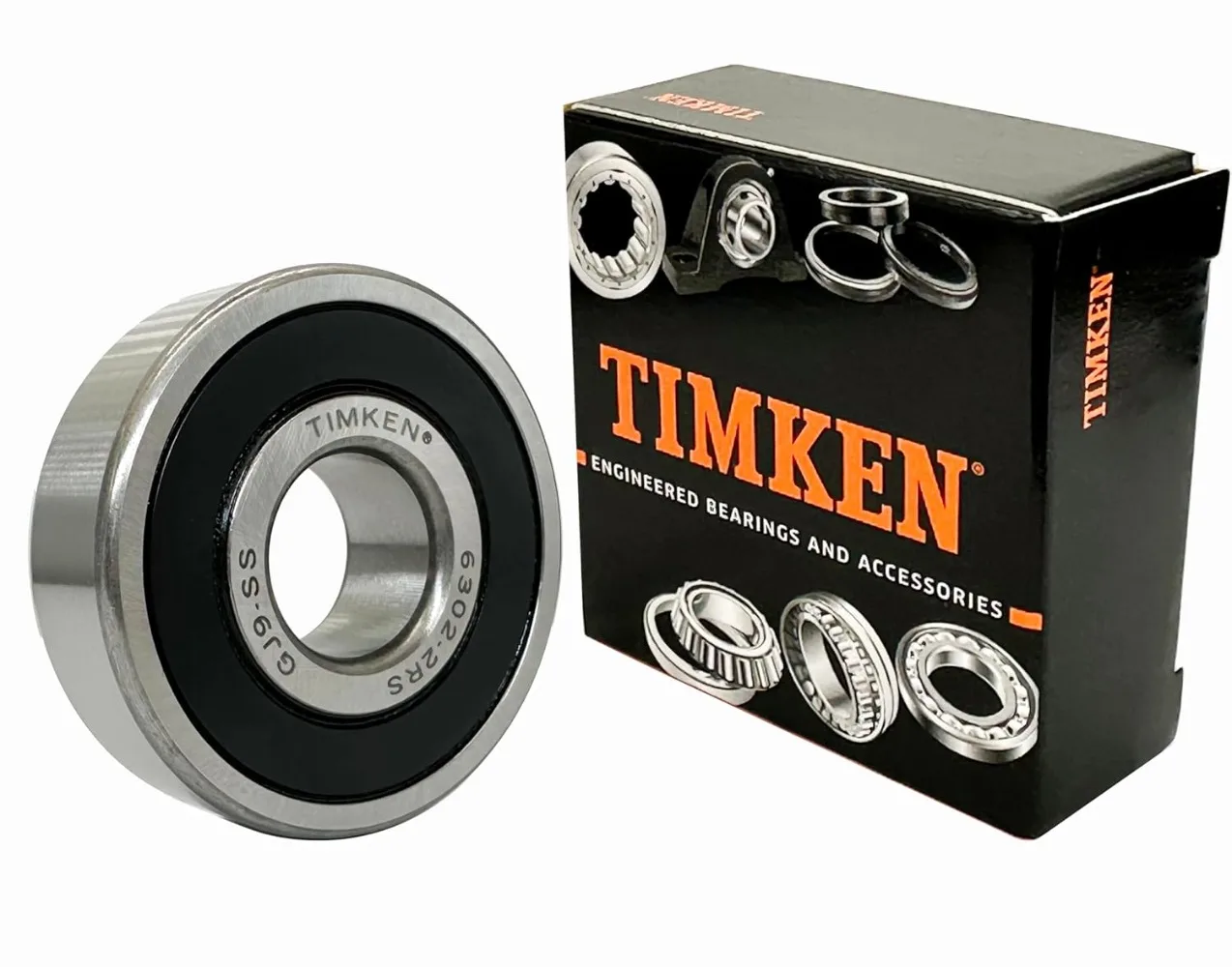 4PCS TIMKEN 6302-2RS Bearing 15x42x13mm Double Rubber Sealed Pre-Lubricated Low Noise Mechanical Replacement Bearing
4PCS TIMKEN 6302-2RS Bearing 15x42x13mm Double Rubber Sealed Pre-Lubricated Low Noise Mechanical Replacement Bearing