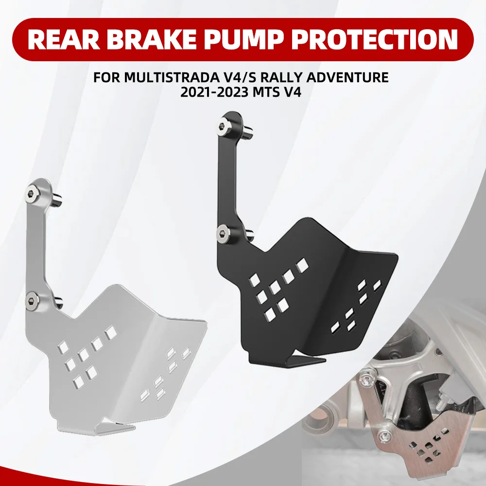 Motorcycle Accessories Rear Brake Pump Protection Cover For Ducati Multistrada V4/S Rally Adventure 2021 2022 2023 MTS V4
Motorcycle Accessories Rear Brake Pump Protection Cover For Ducati Multistrada V4/S Rally Adventure 2021 2022 2023 MTS V4