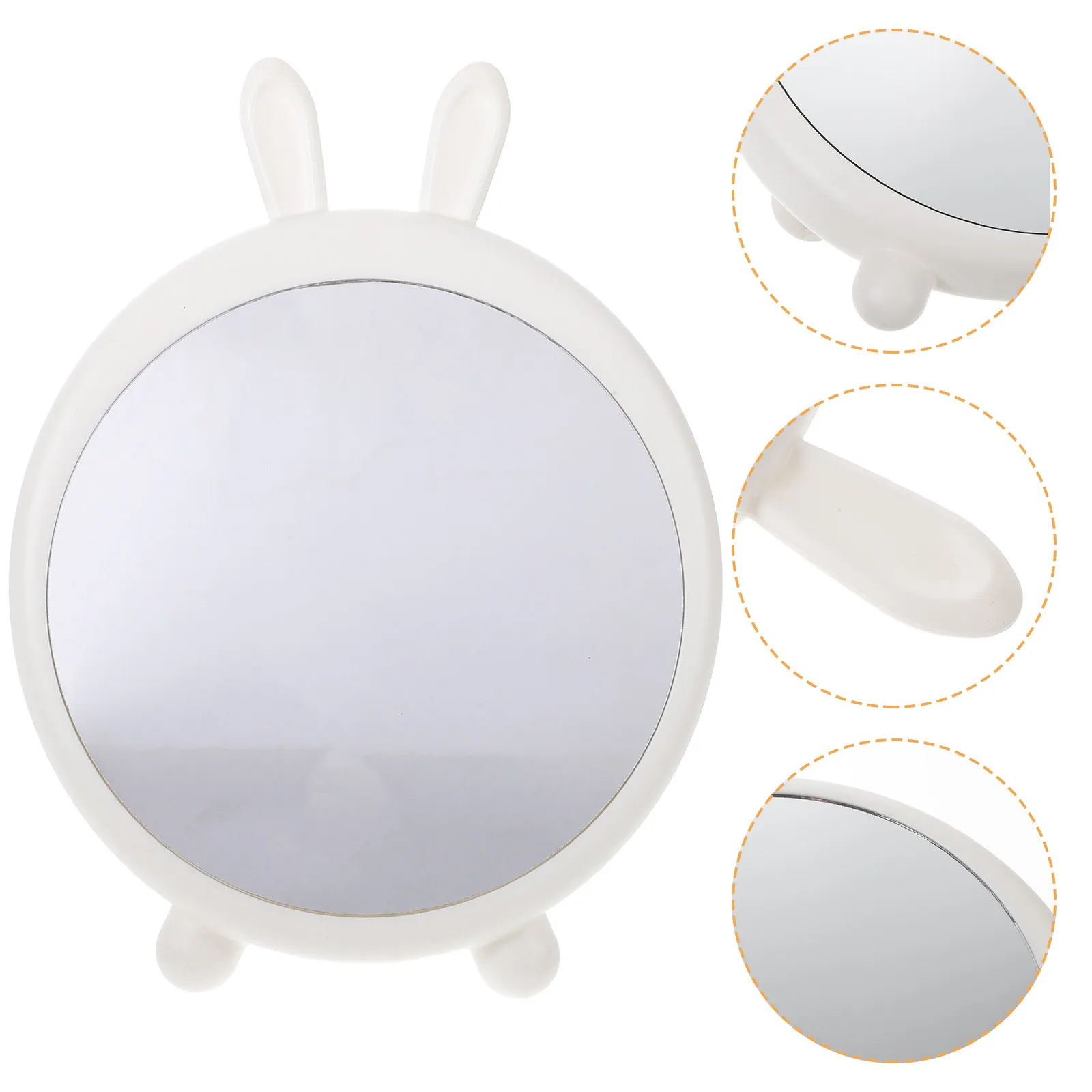 Настольное зеркало для макияжа с кроличьими ушками, премиум-качество, устойчивая подставка, четкое отражение, для женщин и девушек
Настольное зеркало для макияжа с кроличьими ушками, премиум-качество, устойчивая подставка, четкое отражение, для женщин и девушек