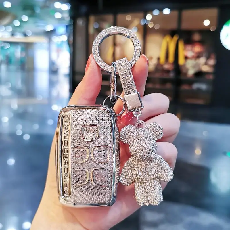 Car key case cover shell for Land rover Range Rover Evoque l Defender Freelander2 Velar Discovery Sport5/4 car key bag car keys
Car key case cover shell for Land rover Range Rover Evoque l Defender Freelander2 Velar Discovery Sport5/4 car key bag car keys