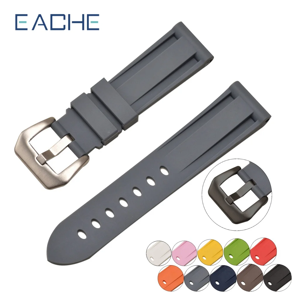 EACHE Rubber Bracelet Sport Replacement Watch Band Universal 20mm 22mm 24mm Silicone Watch Strap for Men Wrist Band
EACHE Rubber Bracelet Sport Replacement Watch Band Universal 20mm 22mm 24mm Silicone Watch Strap for Men Wrist Band