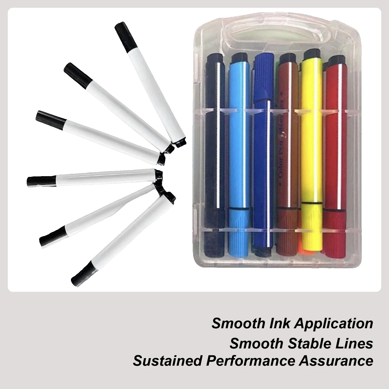 6pcs Replace Drawing Robot Pen Smooth 12pcs Coloring Pen Replacement Markers Auto Sketching Machine Pens For Boys Girls
6pcs Replace Drawing Robot Pen Smooth 12pcs Coloring Pen Replacement Markers Auto Sketching Machine Pens For Boys Girls