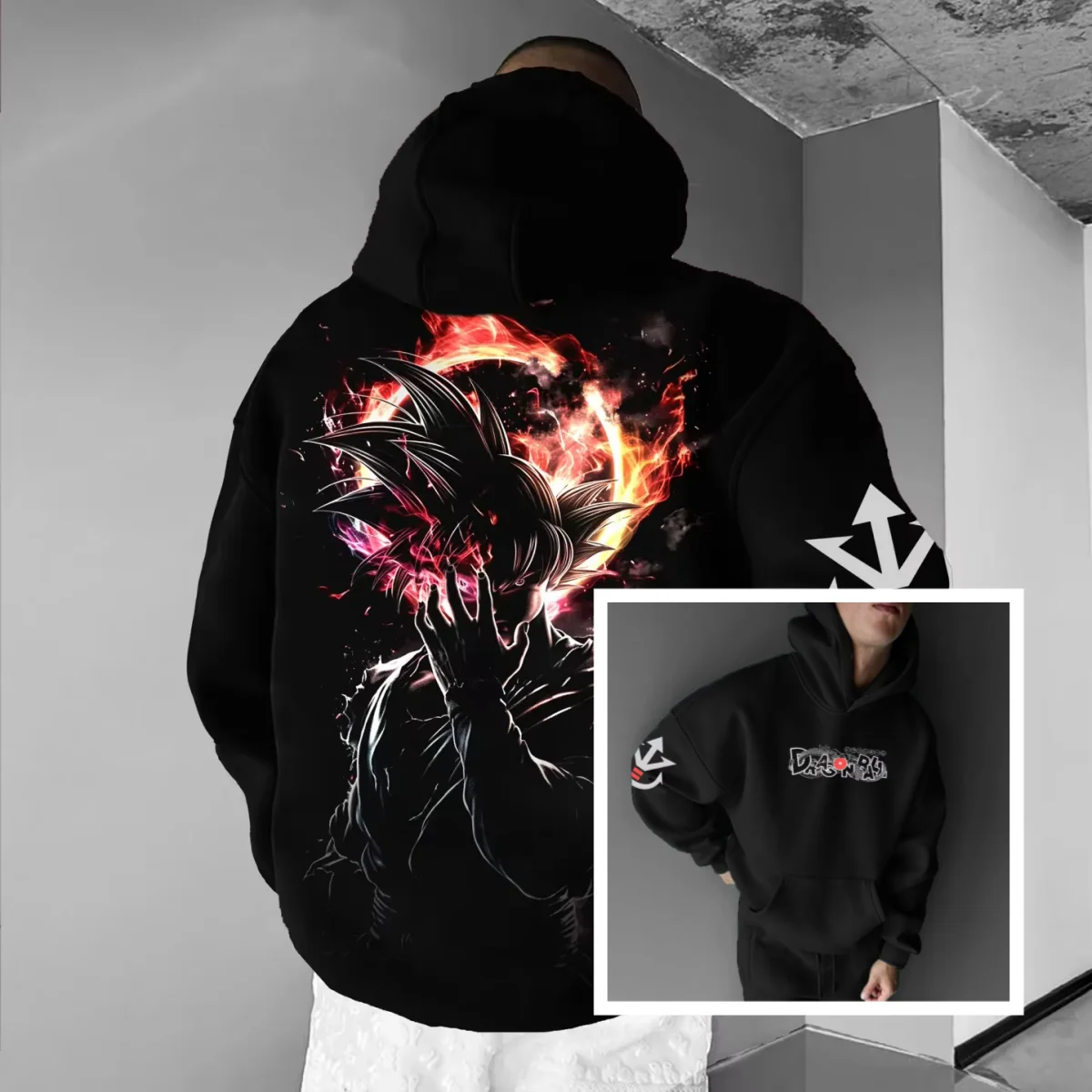 Лидер продаж, весенне-осенняя толстовка с принтом Dragon Ball для взрослых, модная спортивная повседневная одежда для детей-подростков, спортивный топ для родителей и детей 
Лидер продаж, весенне-осенняя толстовка с принтом Dragon Ball для взрослых, модная спортивная повседневная одежда для детей-подростков, спортивный топ для родителей и детей