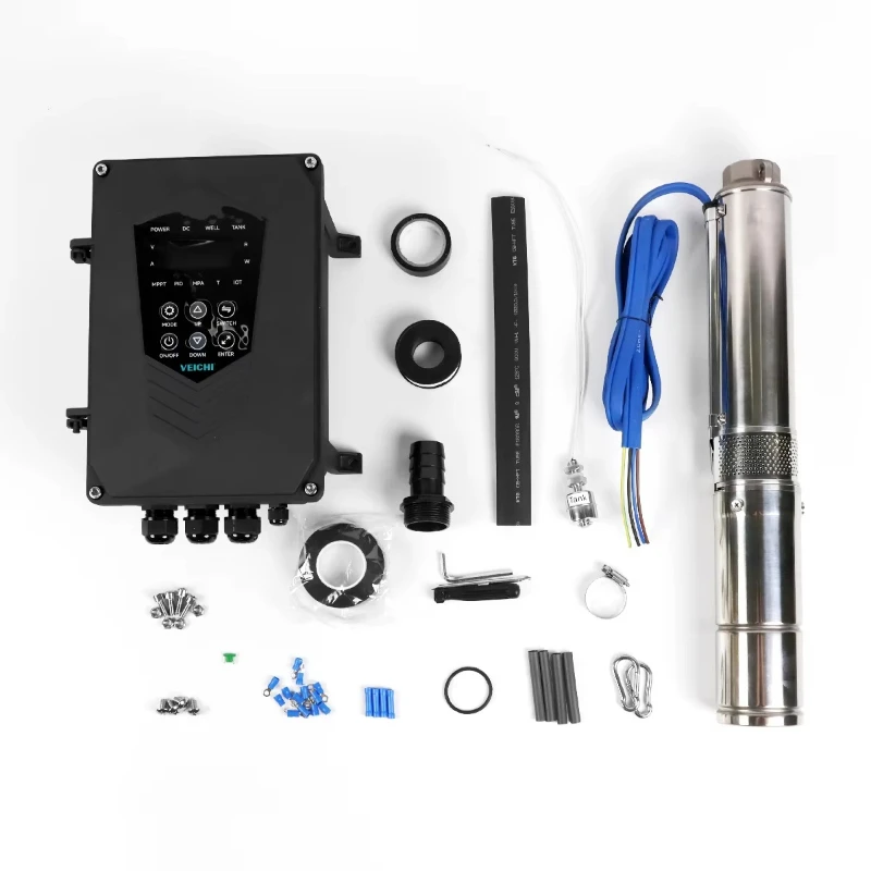 Hot Sale Hybrid Water Pump Deep Well Submersible Pump for Borehole Solar Powered Ac / Dc Pump
Hot Sale Hybrid Water Pump Deep Well Submersible Pump for Borehole Solar Powered Ac / Dc Pump