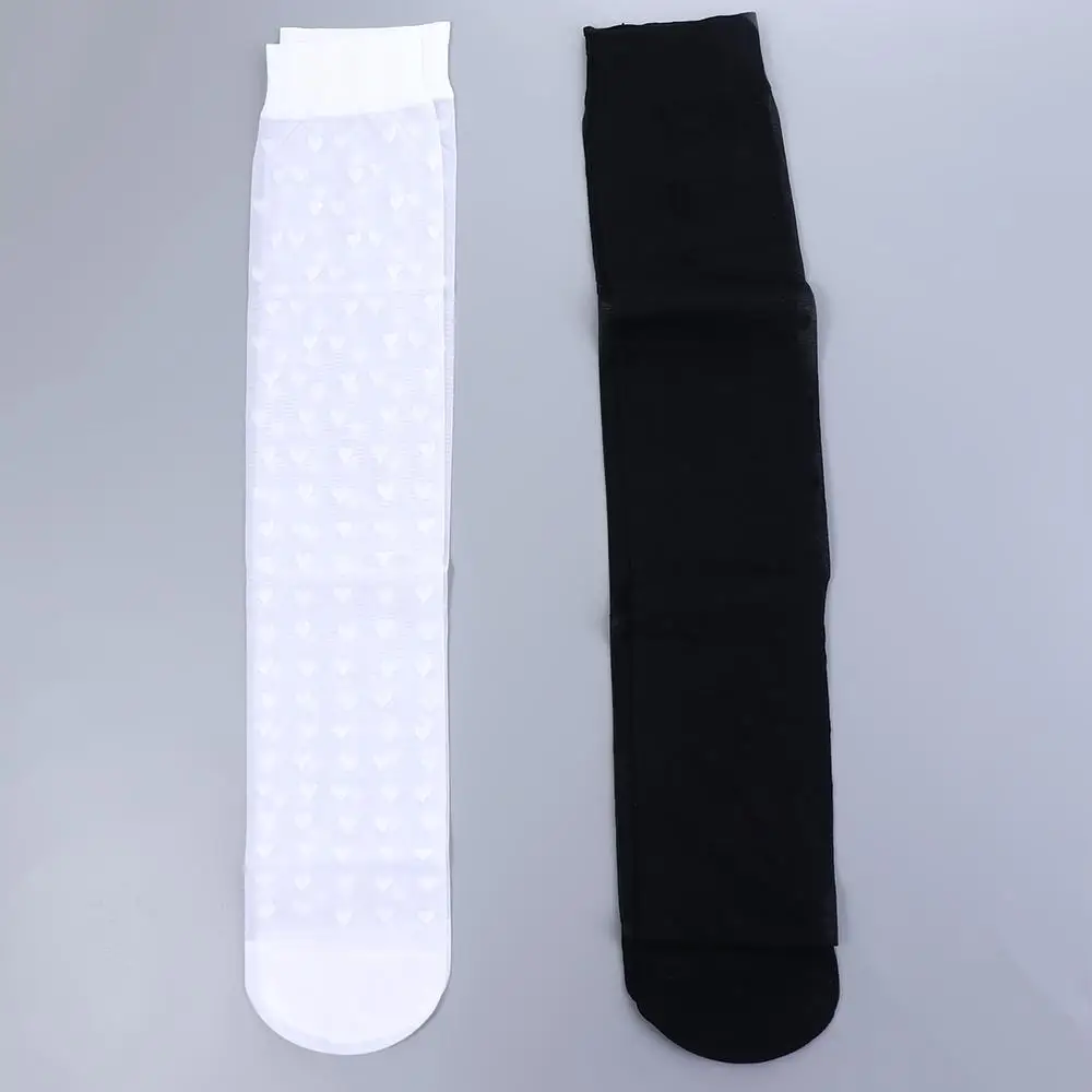 JK Uniform Accessories Girls Gift Glass Filament Love Heart Lolita Calf Socks Women Stockings Korean Style Long Tube Hosiery
JK Uniform Accessories Girls Gift Glass Filament Love Heart Lolita Calf Socks Women Stockings Korean Style Long Tube Hosiery